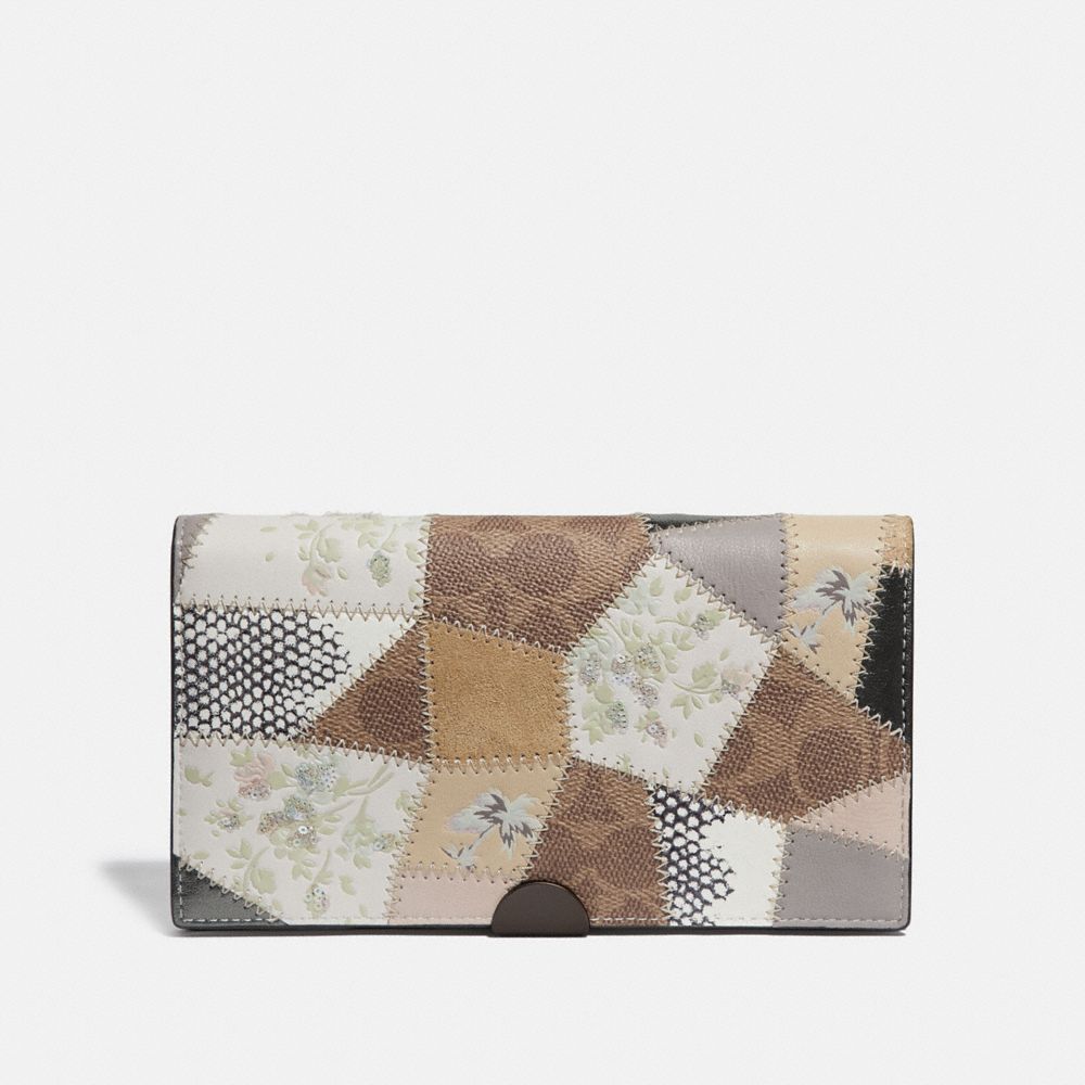 coach patchwork wallet