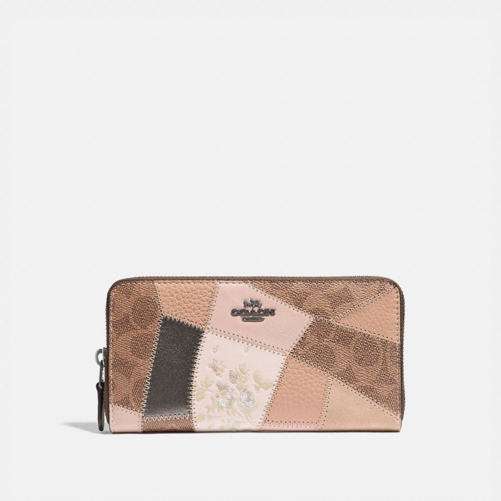 coach patchwork wallet