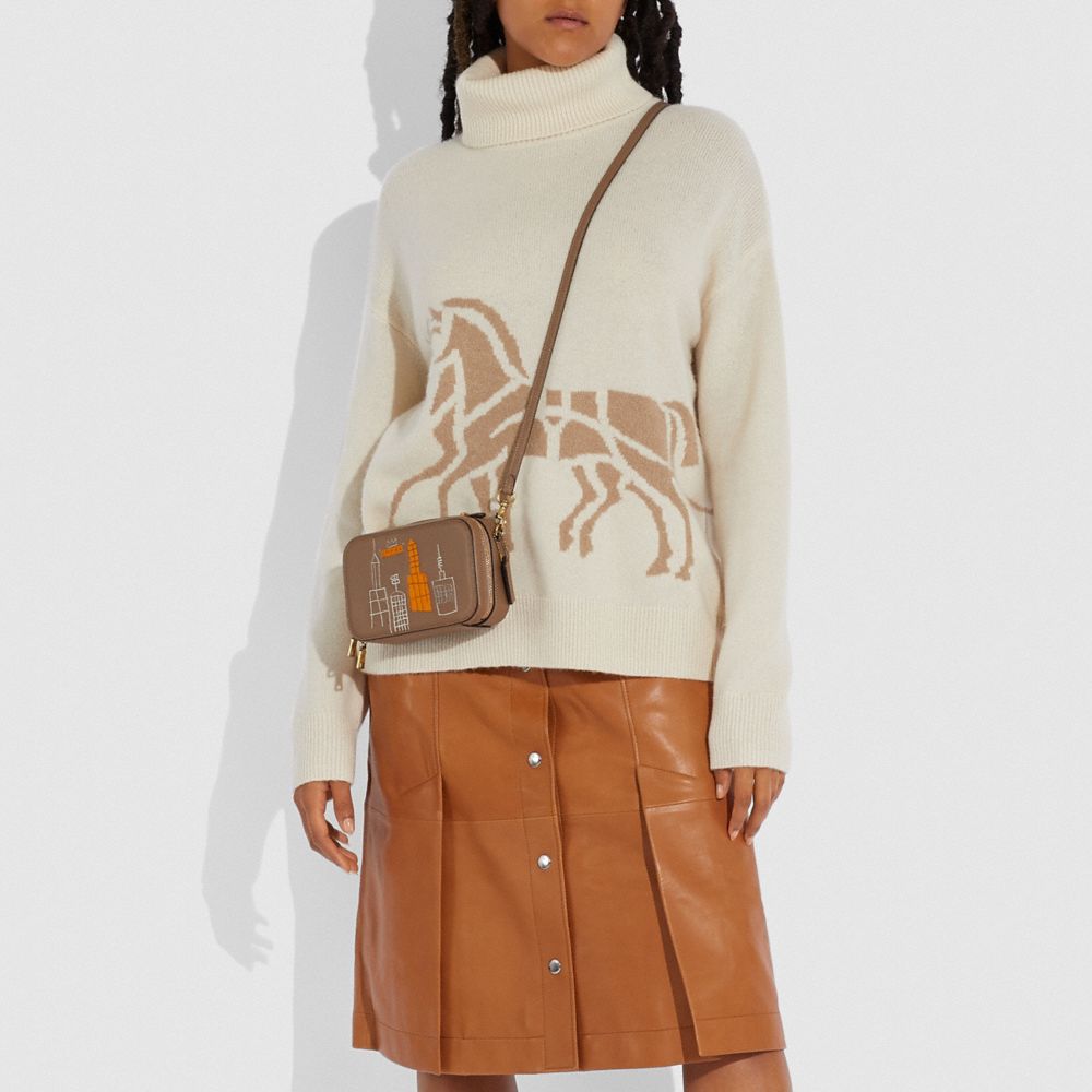 SAC CEINTURE ALIE COACH X JEAN-MICHEL BASQUIAT - Alternate View 4