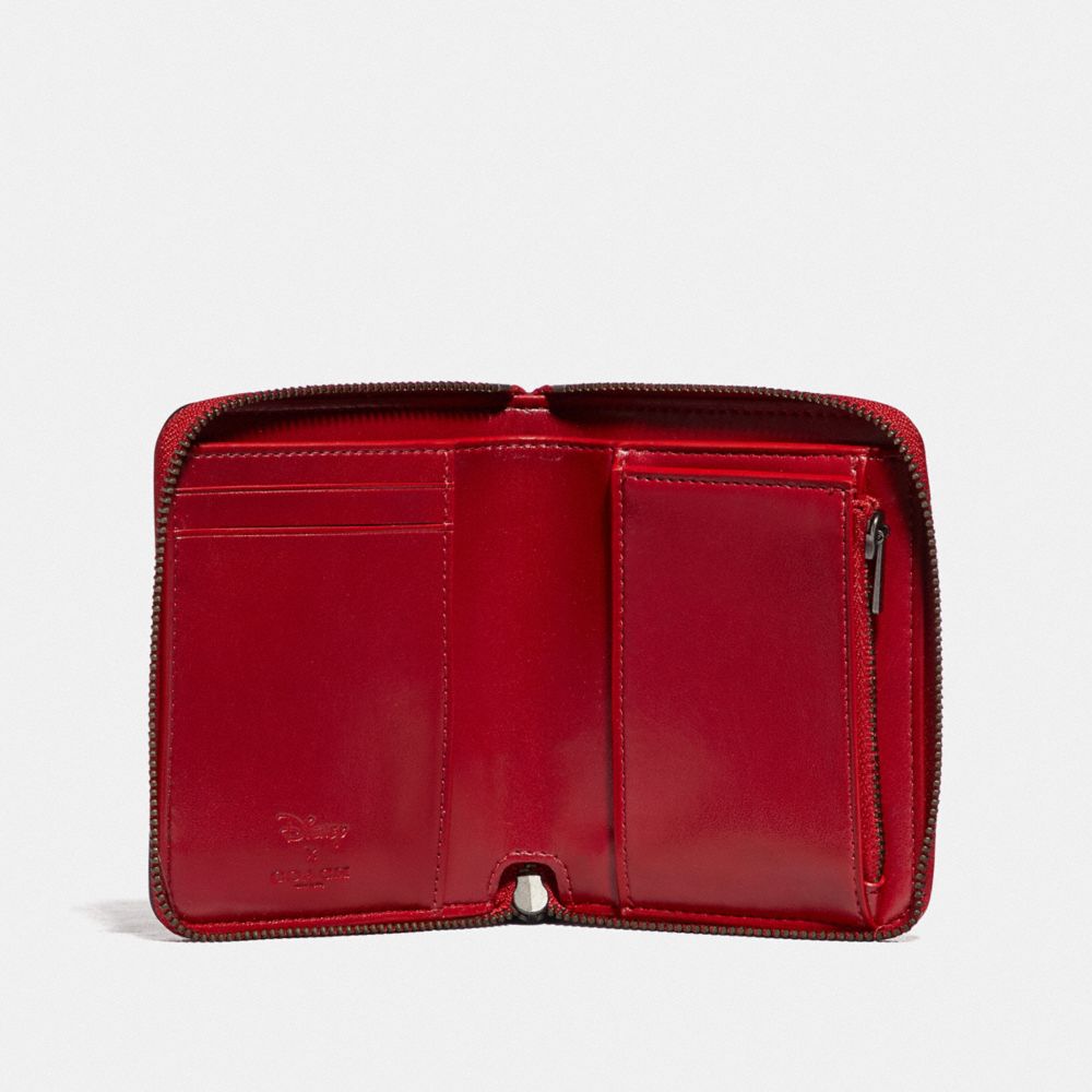 COACH Disney X Small Zip Around Wallet With Disney Motif