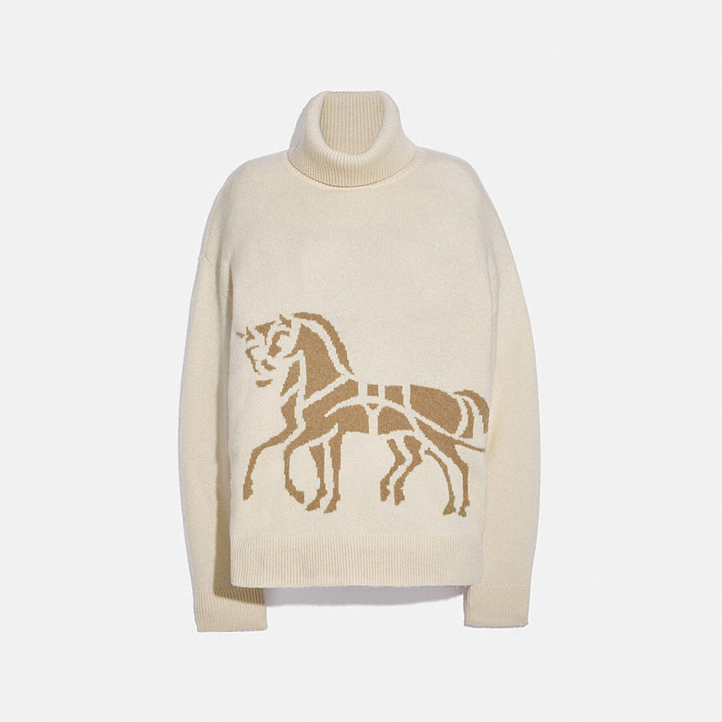 COACH: Horse And Carriage Sweater