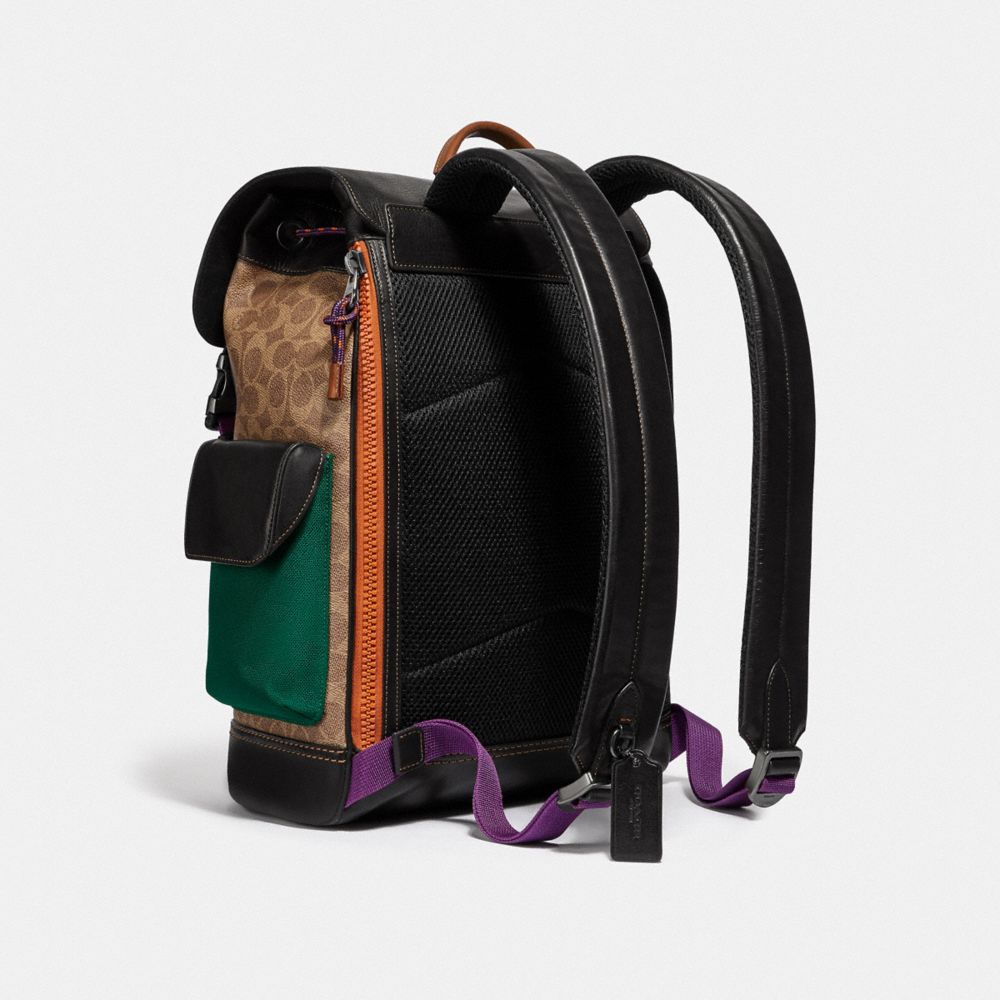 coach backpack purple