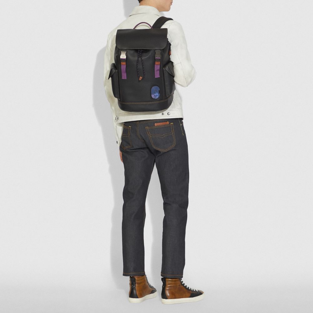 coach men's rivington backpack