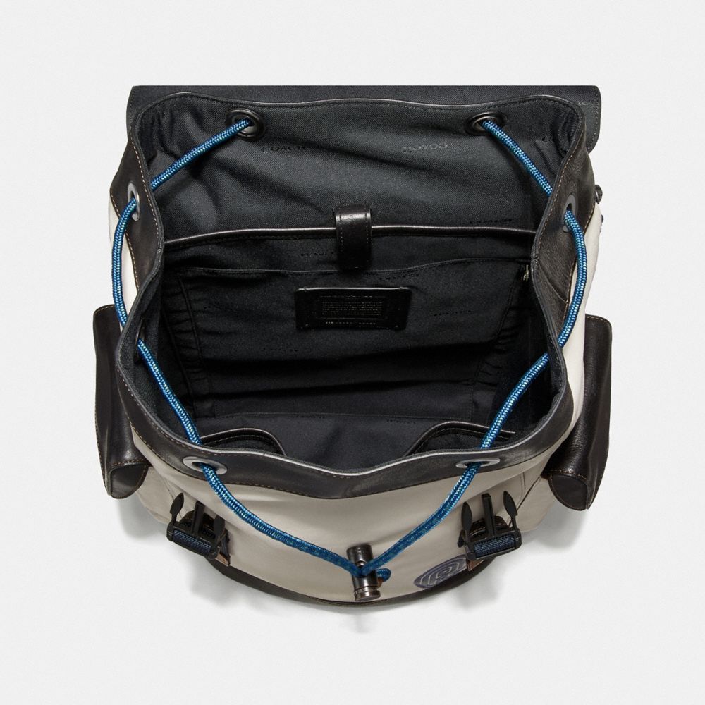 coach rivington backpack blue