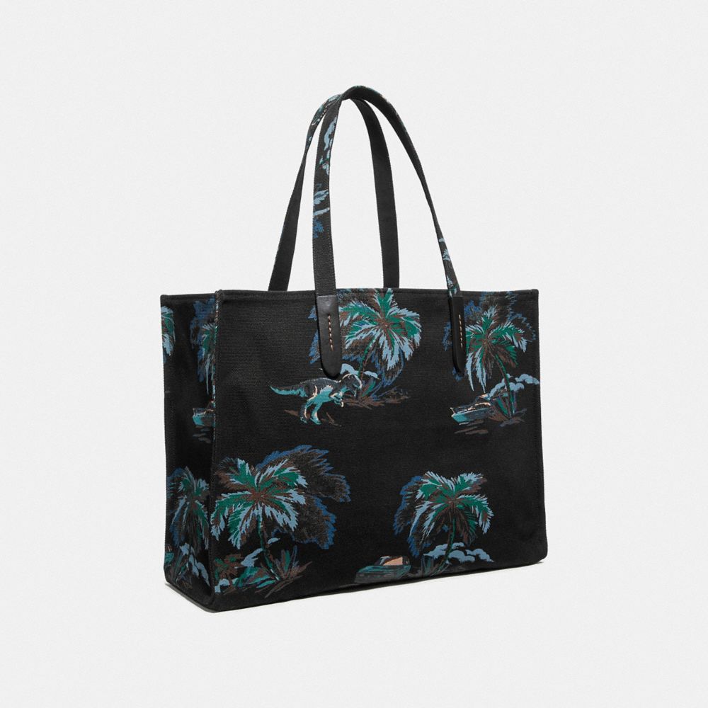 coach dinosaur tote