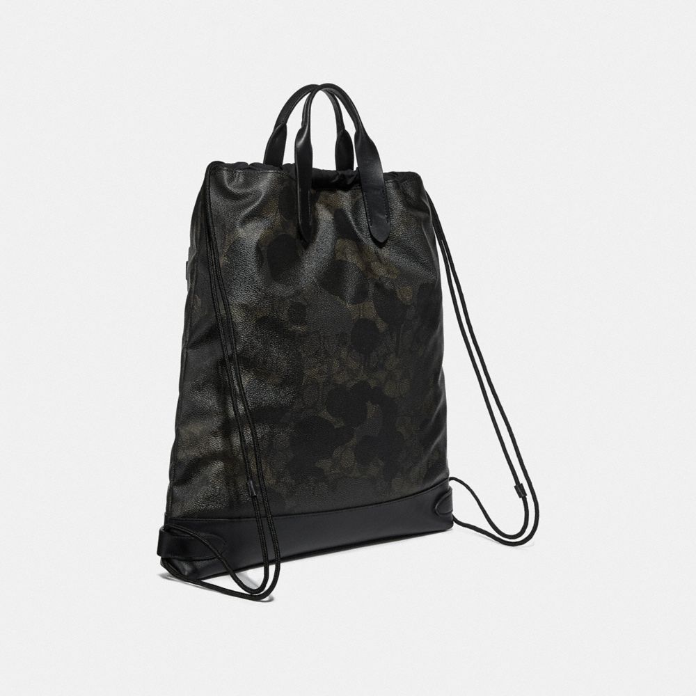 coach drawstring backpack