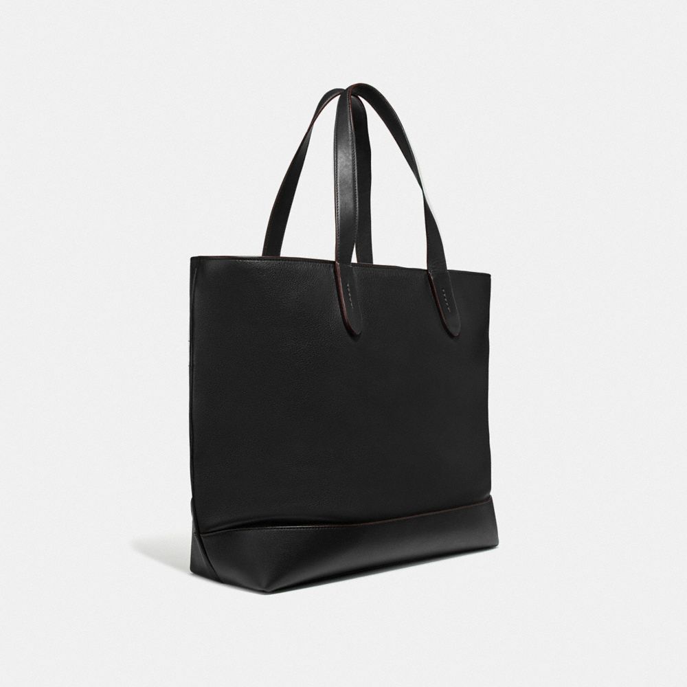 black mens tote bag