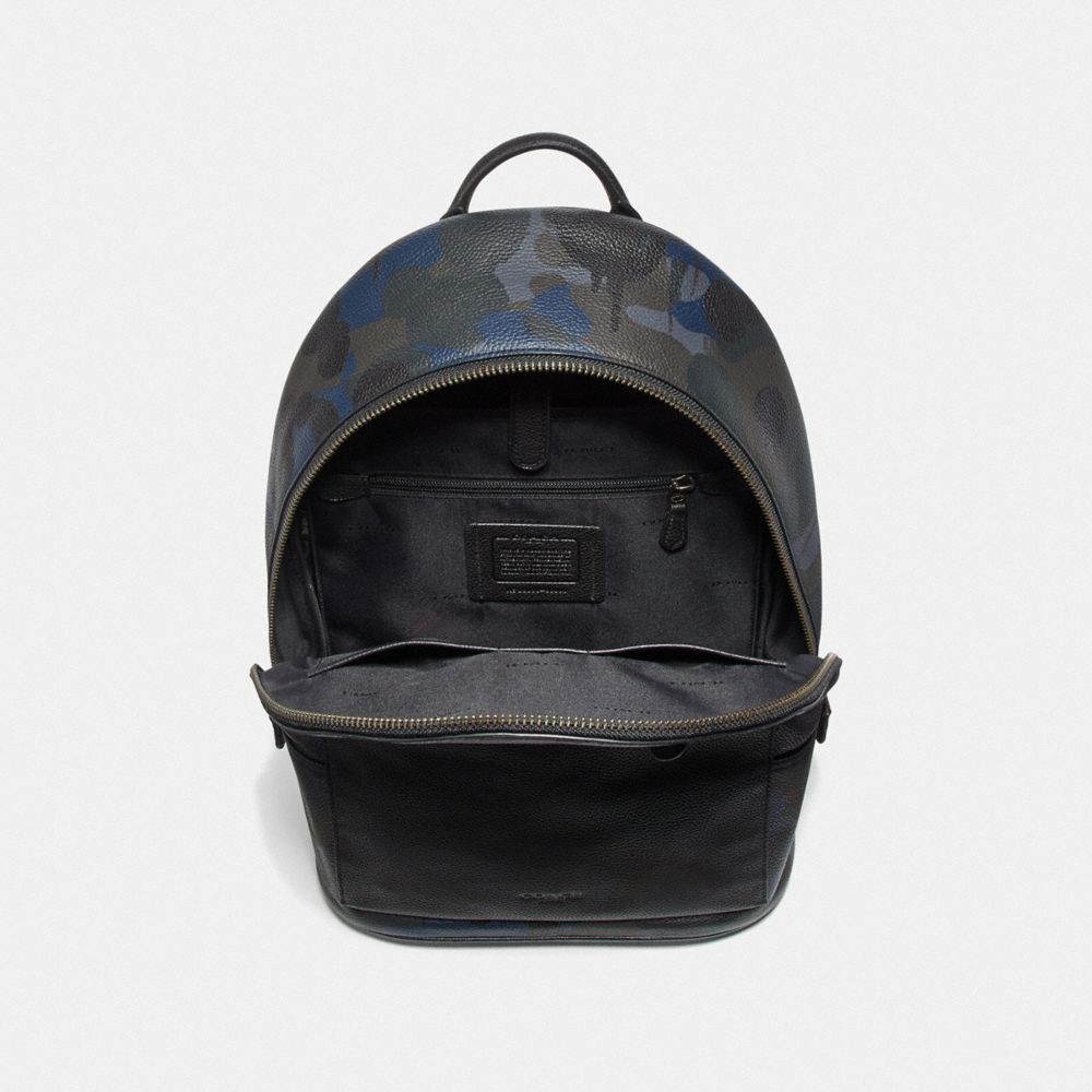 coach mens camo backpack