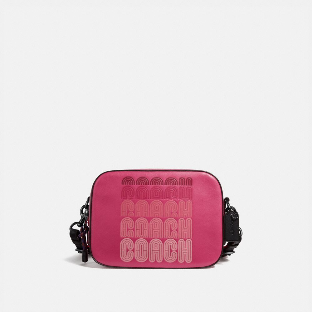 coach camera bag pink