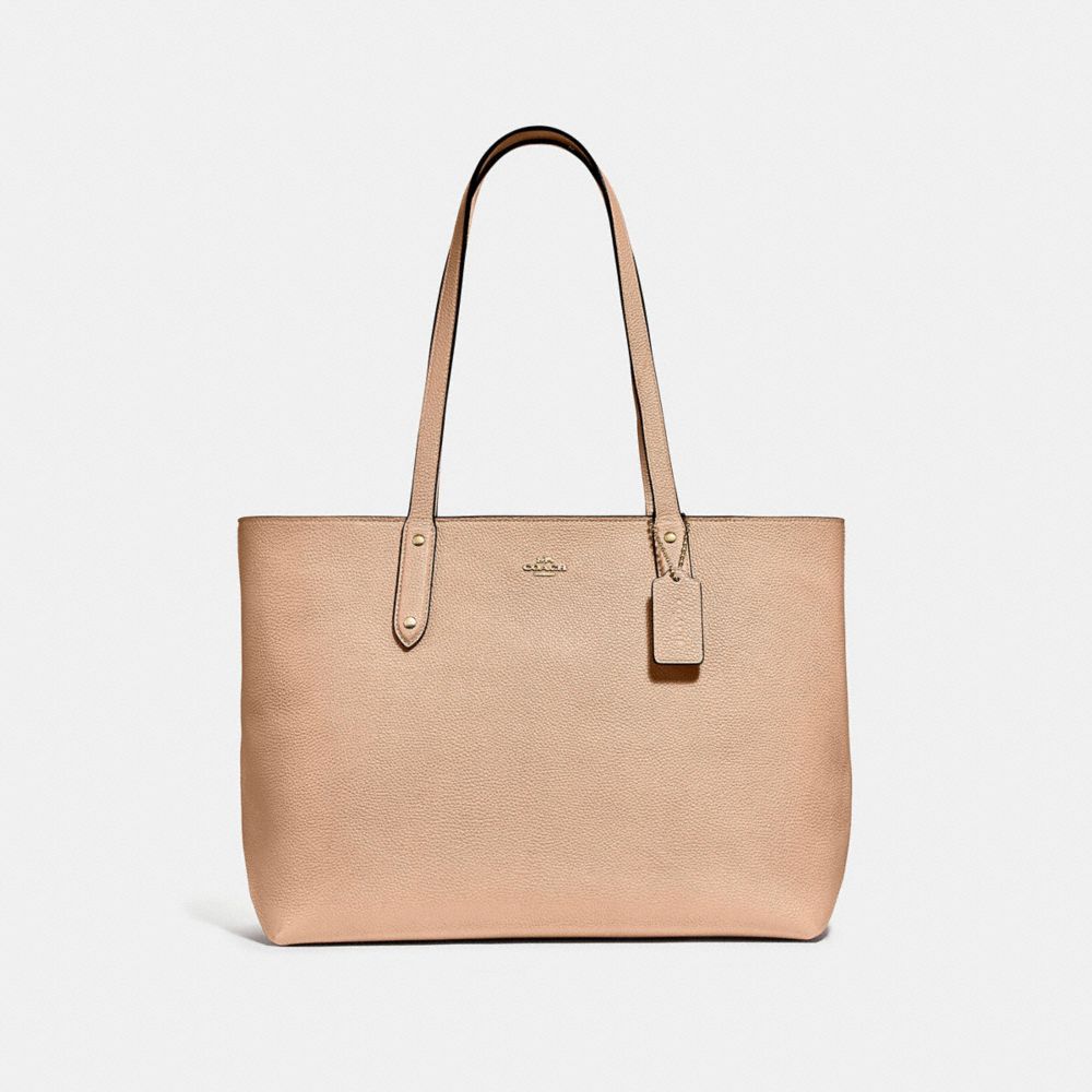 tote zip coach