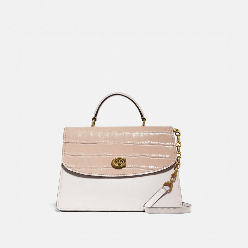 coach parker top handle bag