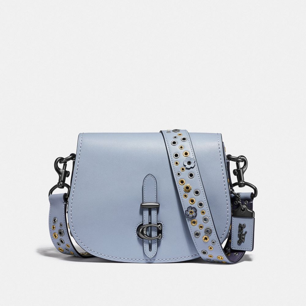 coach bag with rivets