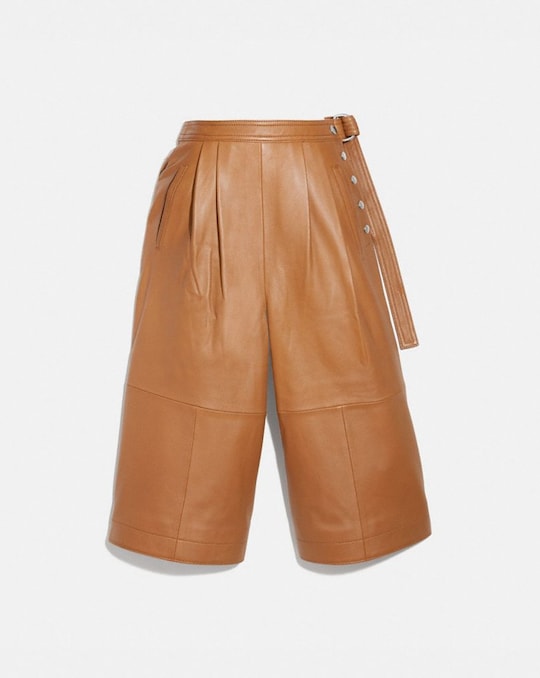 CoachLEATHER CULOTTES