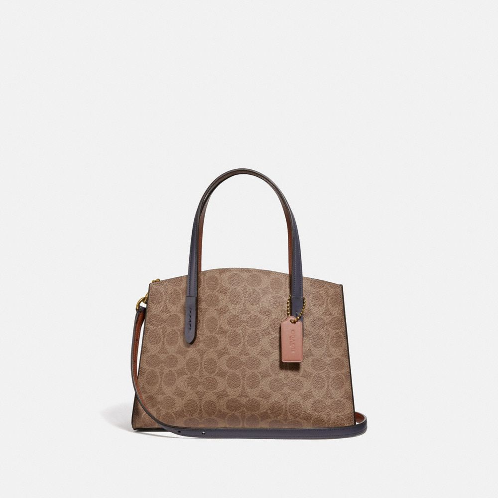 charlie carryall 28 in signature canvas