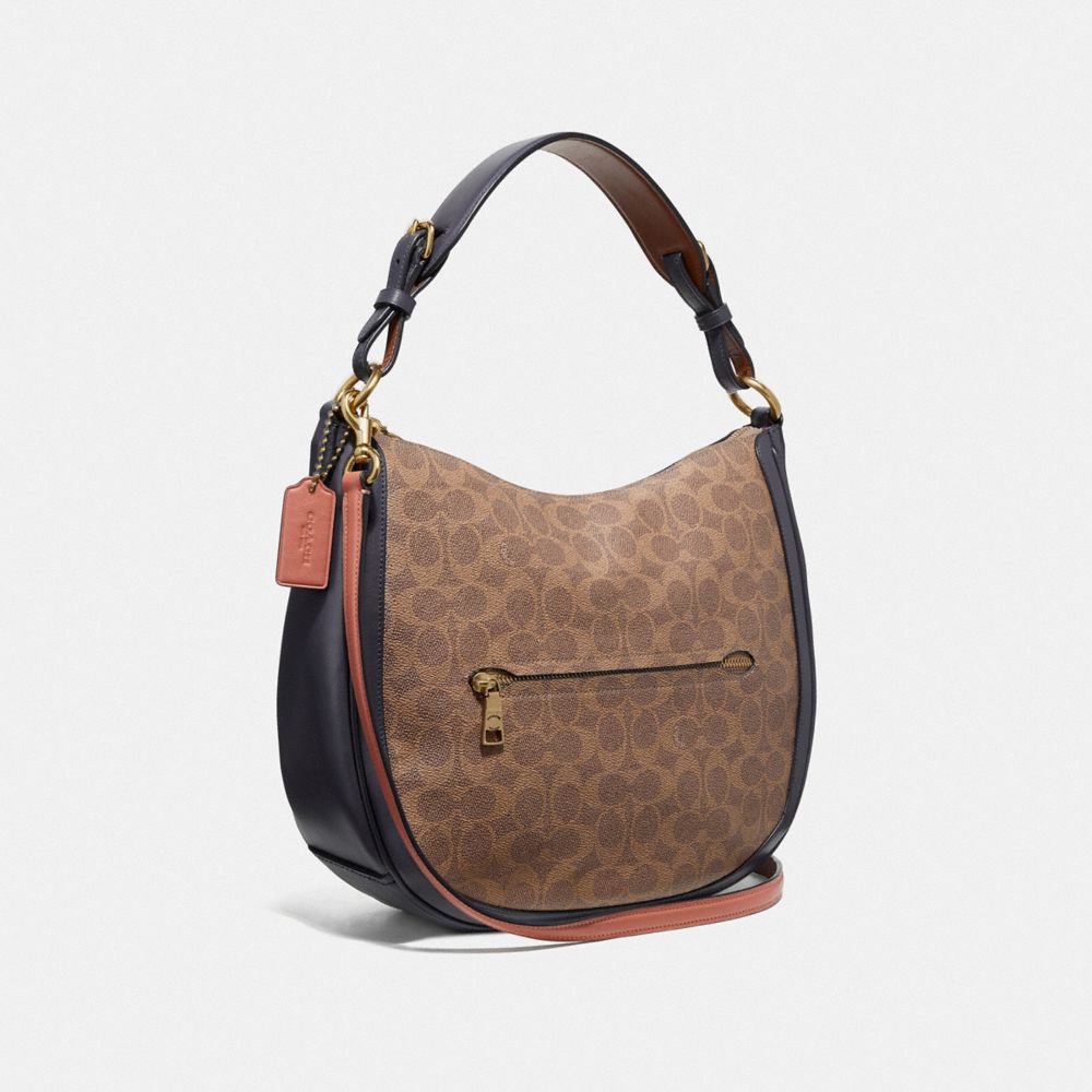 coach signature hobo