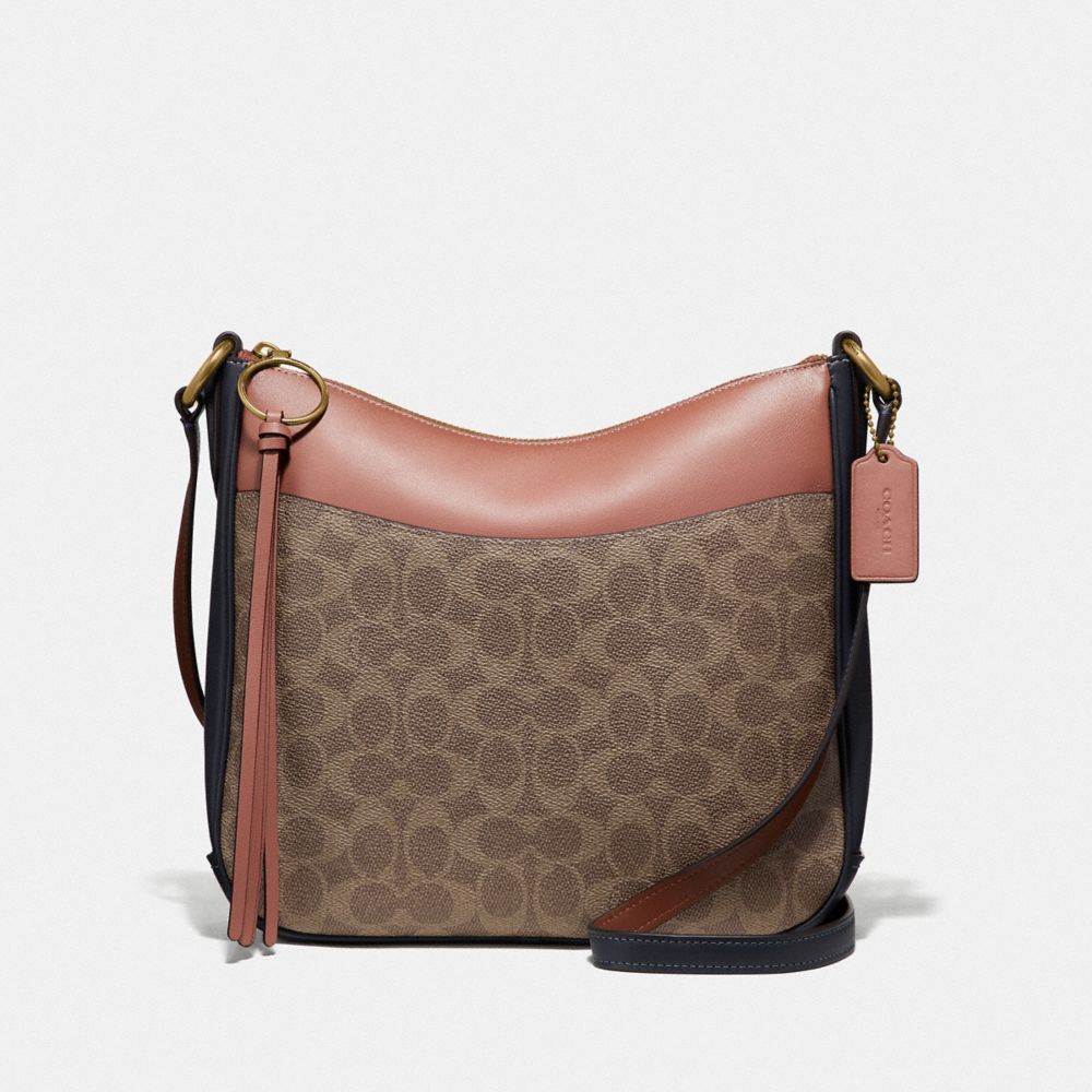 chaise crossbody in signature canvas