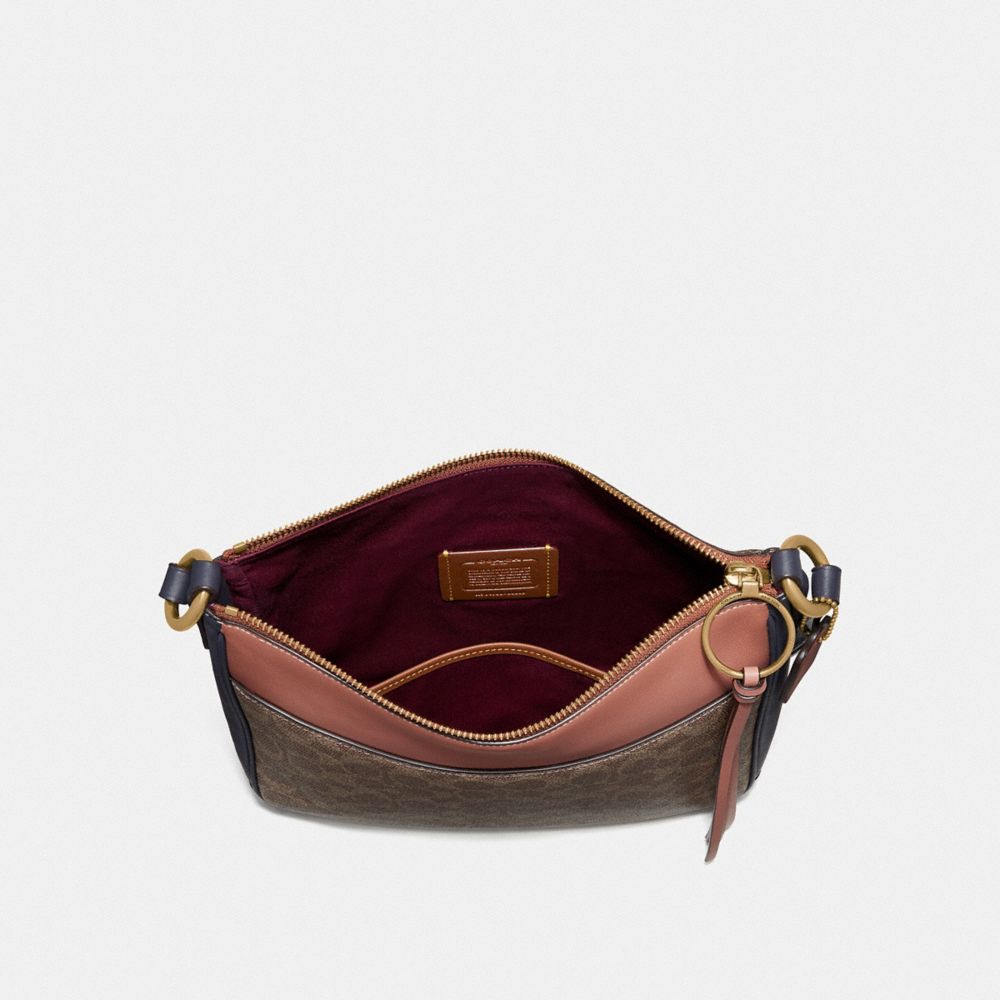 Chaise Crossbody in Colorblock Signature Canvas COACH