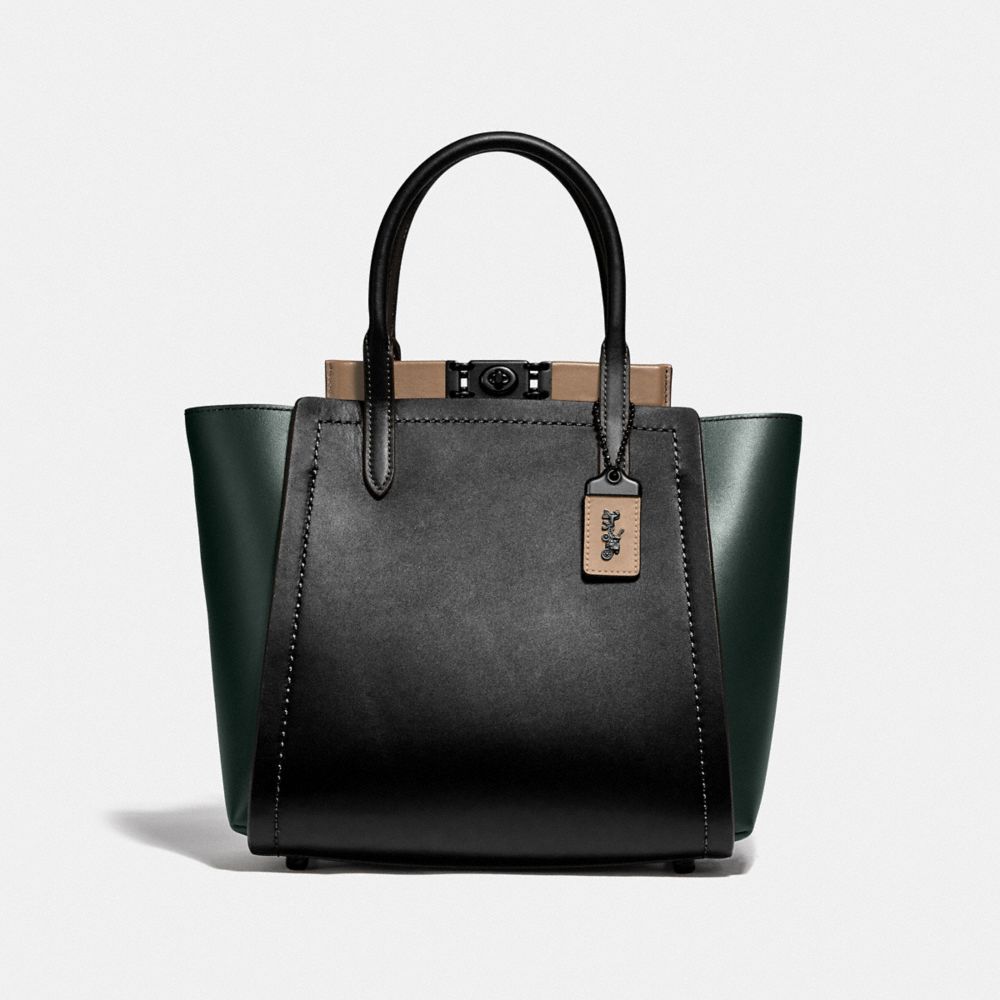 troupe tote in colorblock