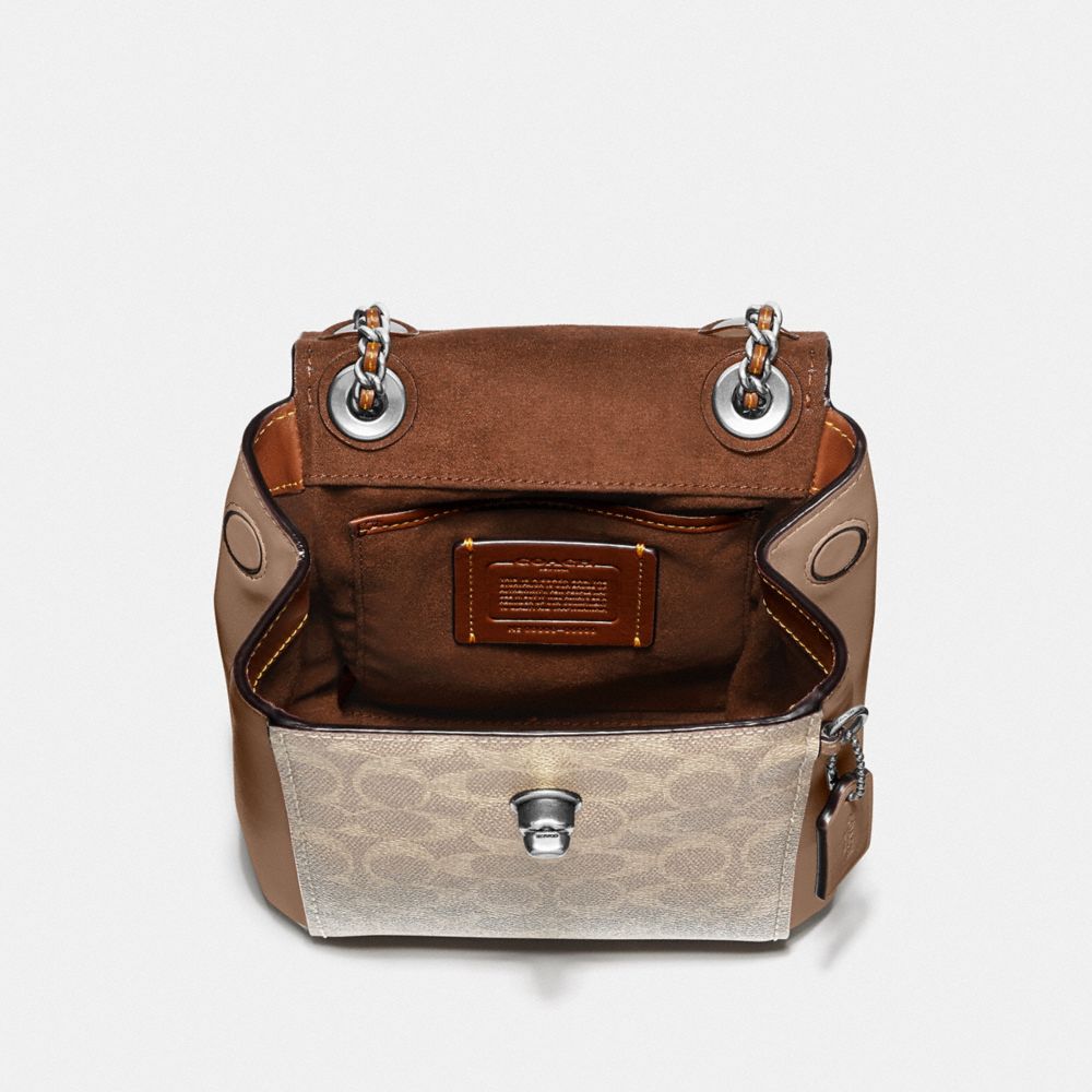 COACH: Parker Convertible Backpack 16 In Signature Canvas