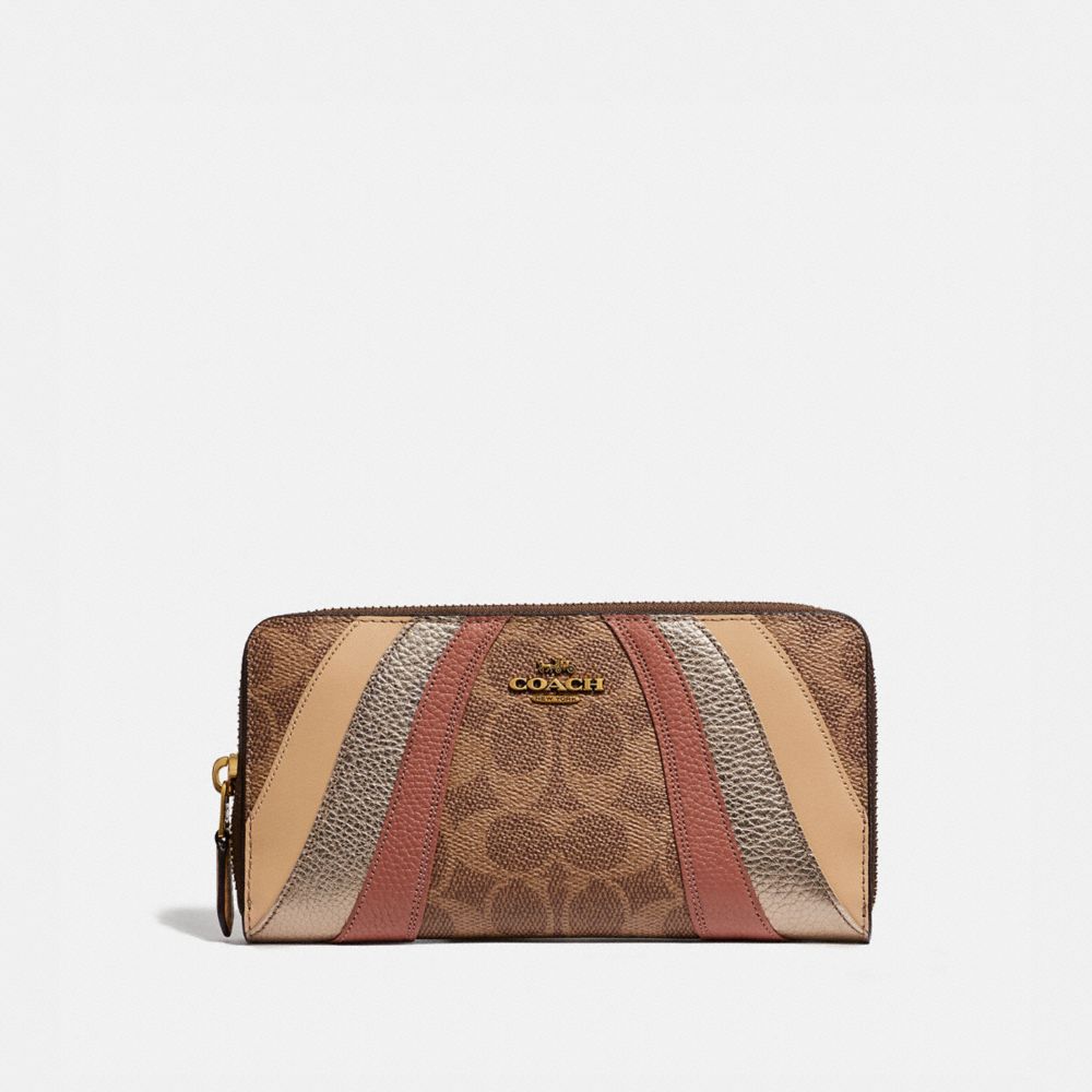 coach patchwork wallet