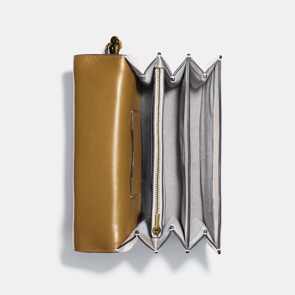 COACH Riley Top Handle 22 With Floral Applique