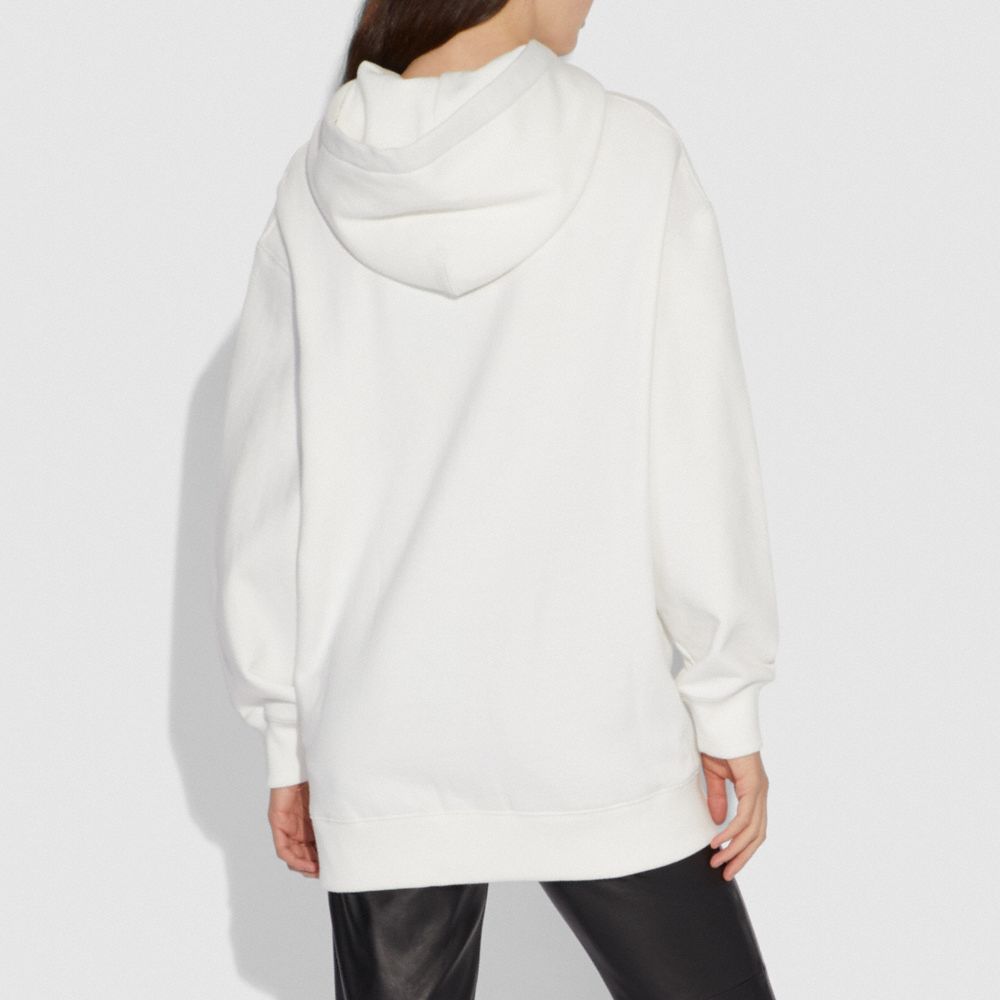 cream oversized hoodie