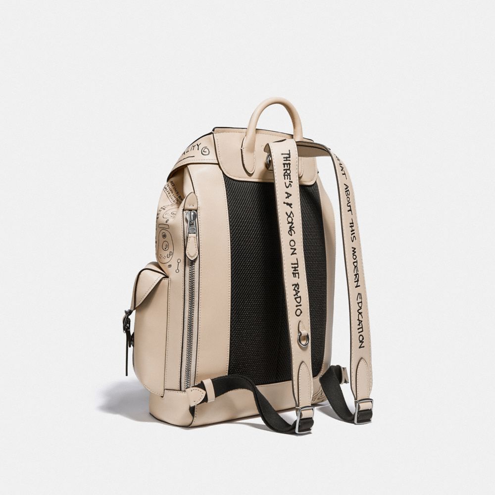 COACH X JEAN-MICHEL BASQUIAT WELLS BACKPACK - Alternate View 1