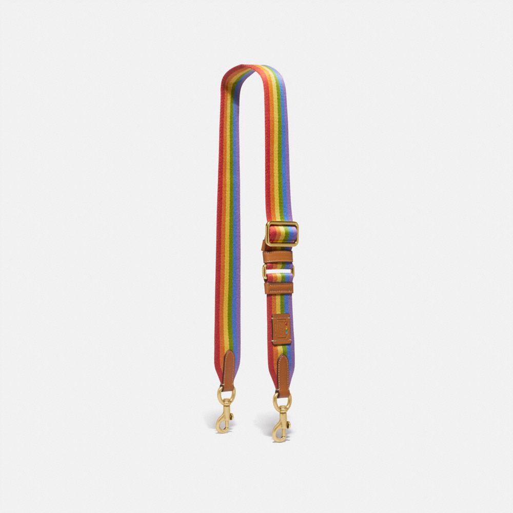 coach rainbow strap