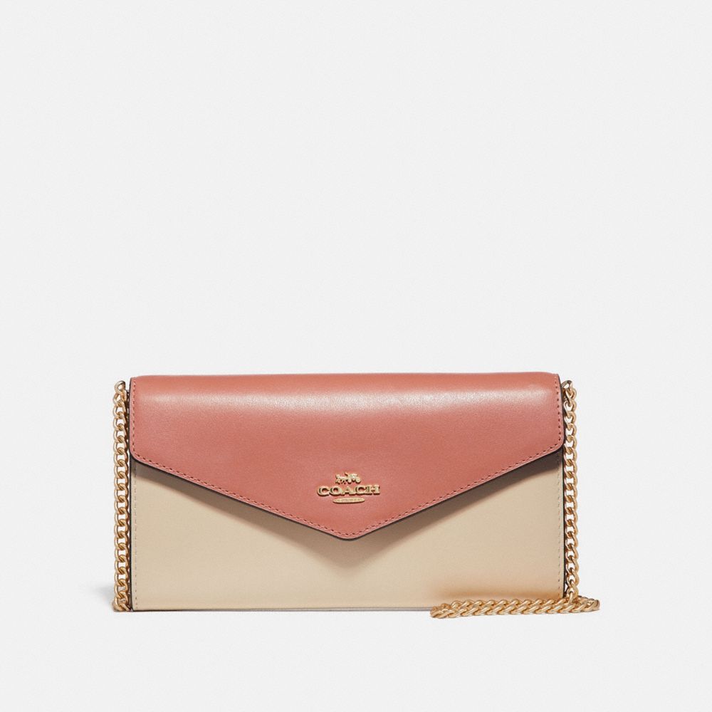coach envelope clutch