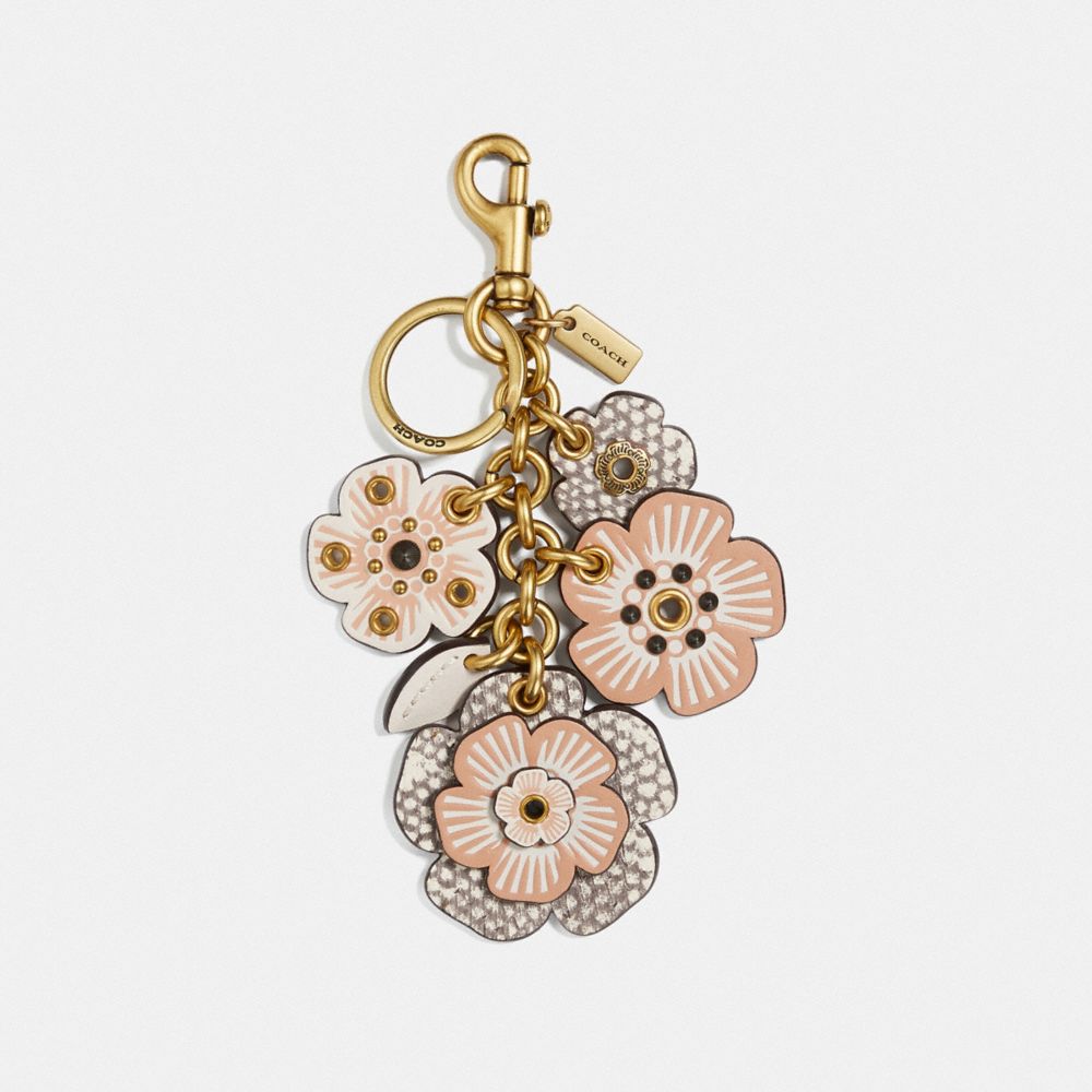 coach tea rose charm