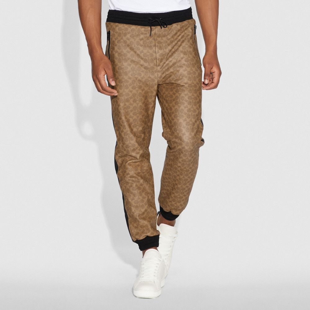 COACH Signature Varsity Track Pants