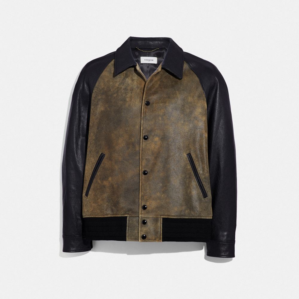 snap front coaches jacket