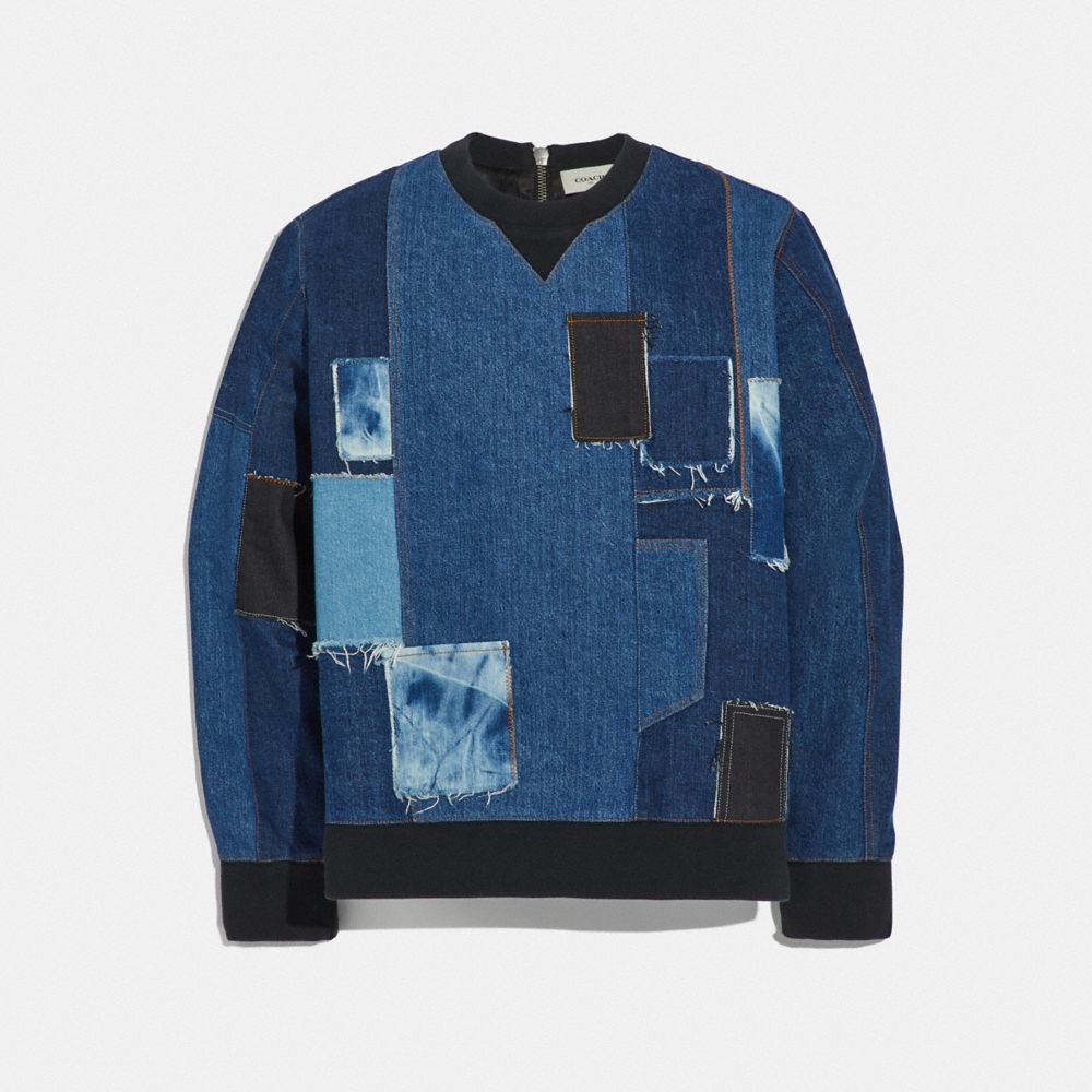 patchwork sweatshirt