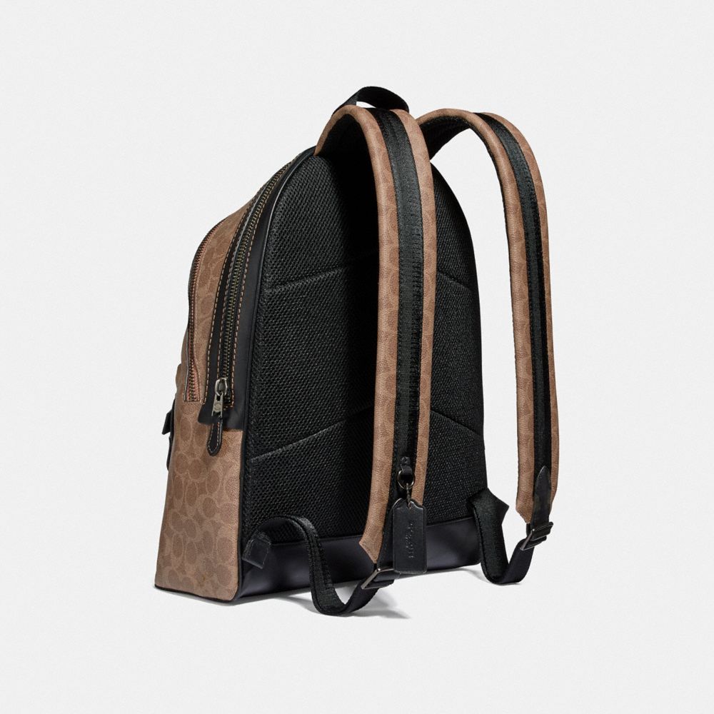 COACH Academy Backpack In Signature Canvas