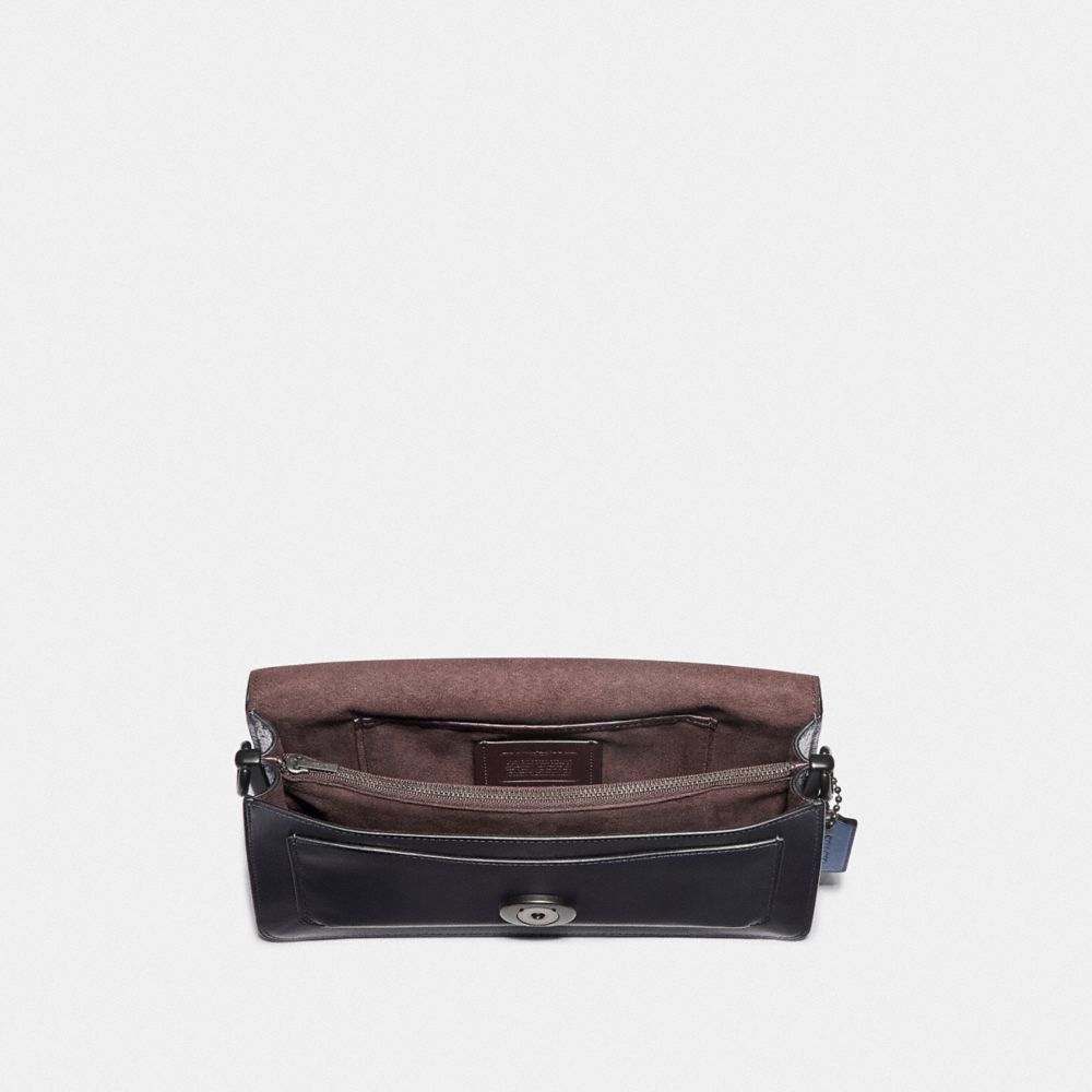 COACH Tabby Shoulder Bag 26 In Colorblock With Snakeskin Detail