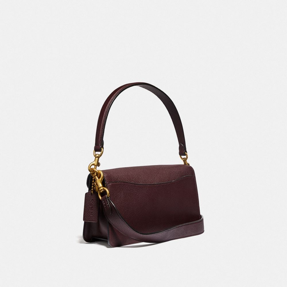 coach maroon shoulder bag