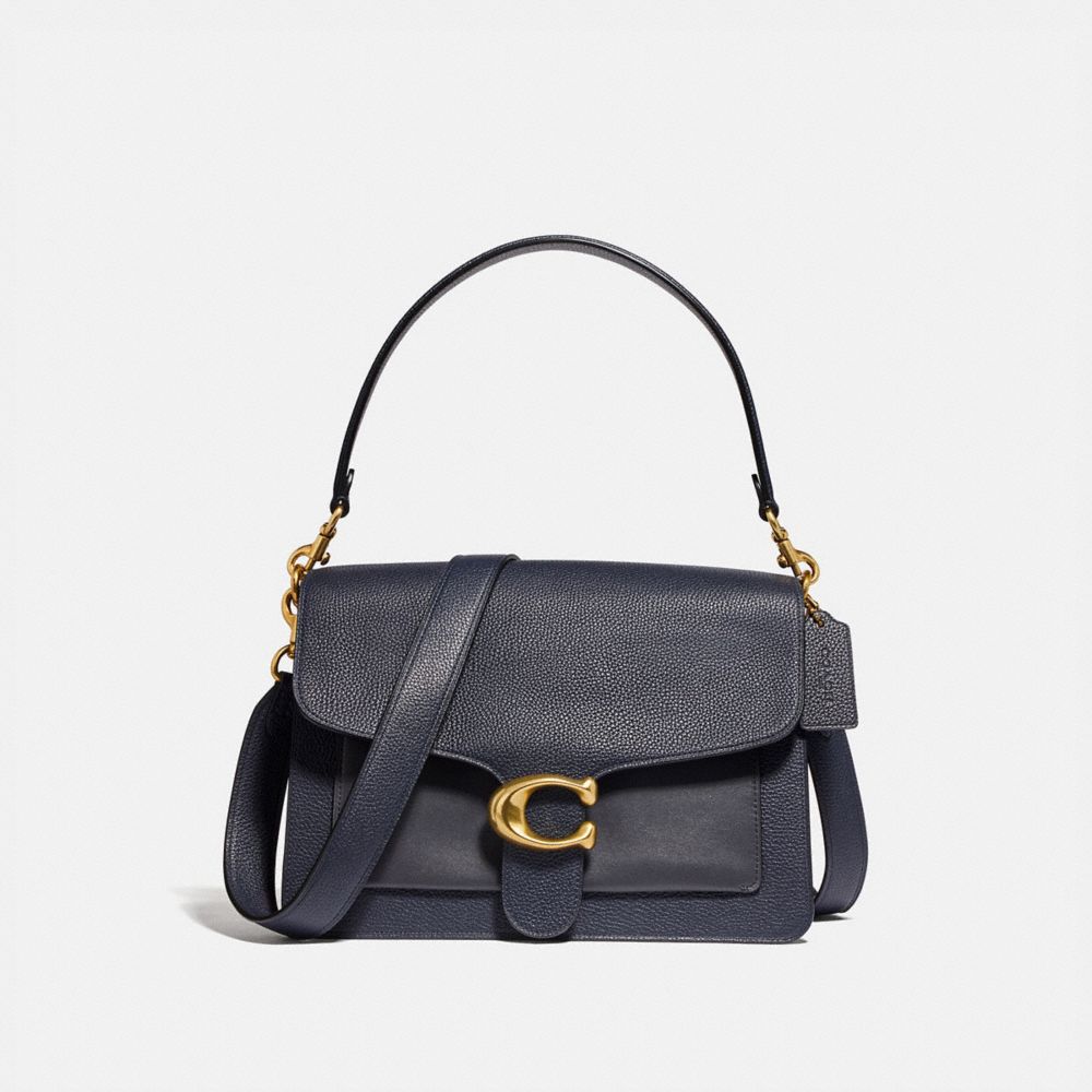 navy shoulder bag