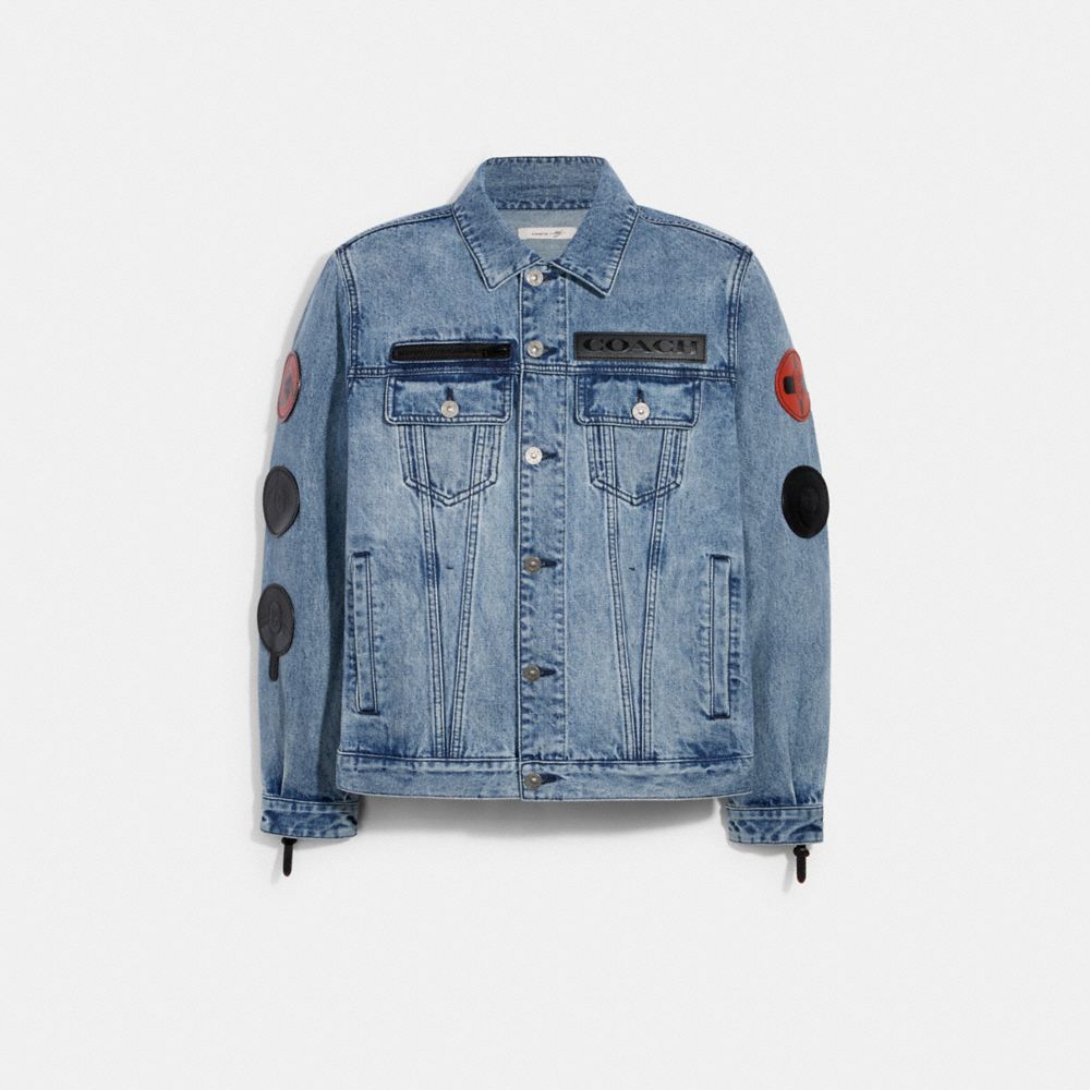 michael b jordan jean jacket