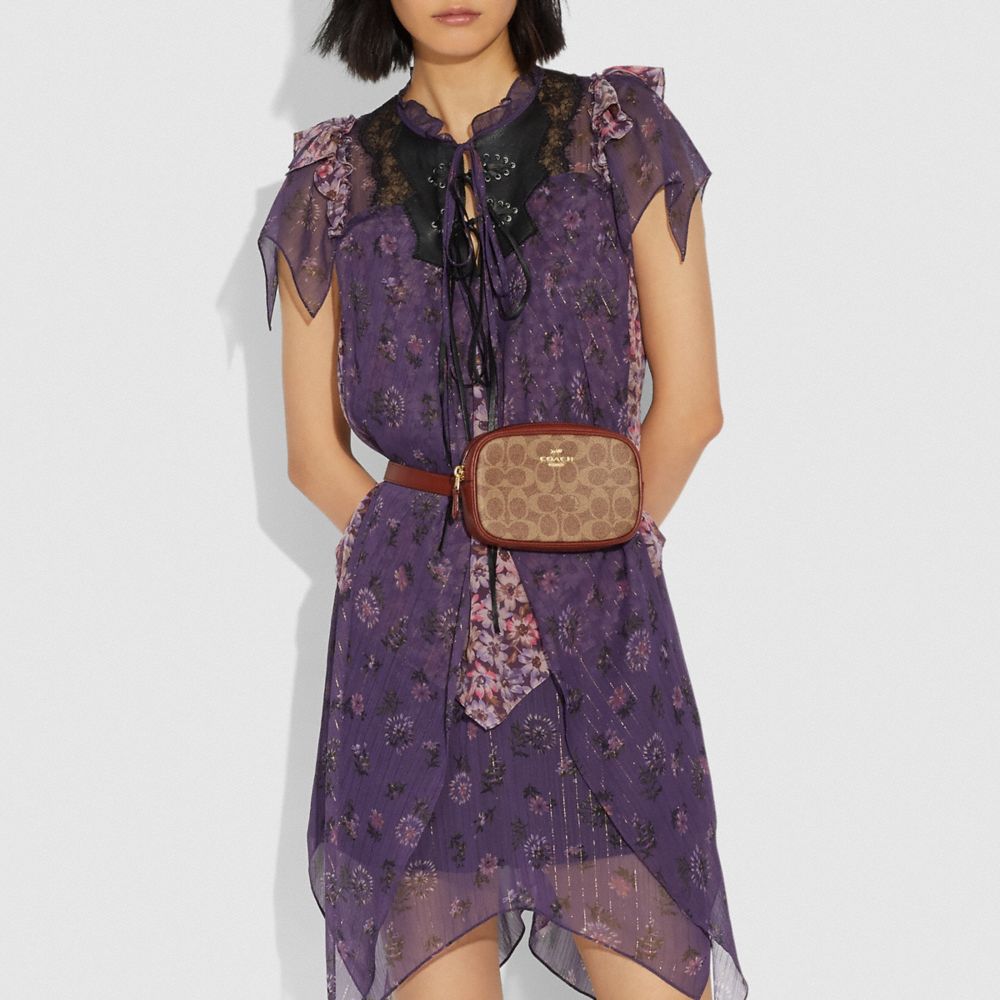 COACH Belt Bag In Colorblock Signature Canvas