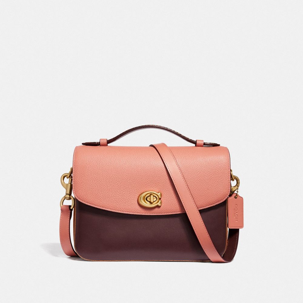 coach peach bag