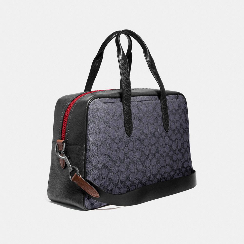 Coach Backpack Coach Metropolitan Soft In Signature CHARCOAL NEW for man/woman NWT COACH MEN main image 2