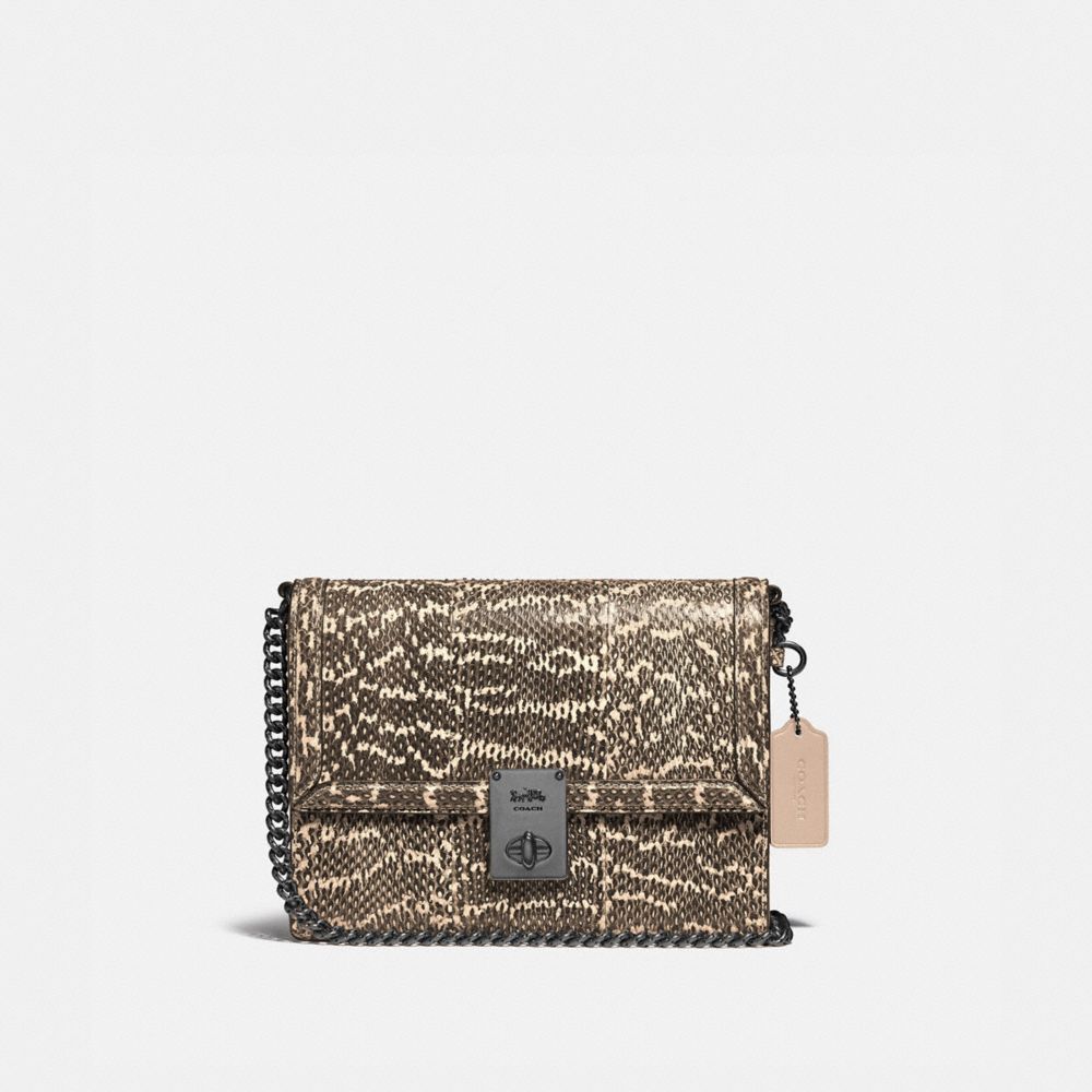 coach snakeskin handbag