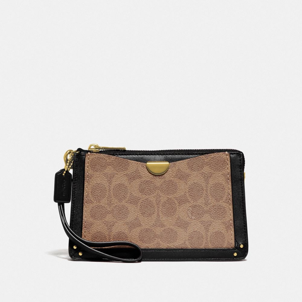 coach new york wristlet