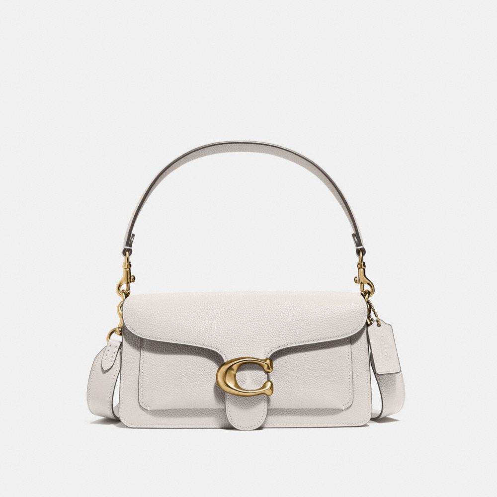 coach tabby bag white