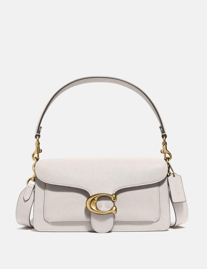 Coach Tabby Shoulder Bag 26 Brass/Chalk New Featured Explore Sustainable Materials  