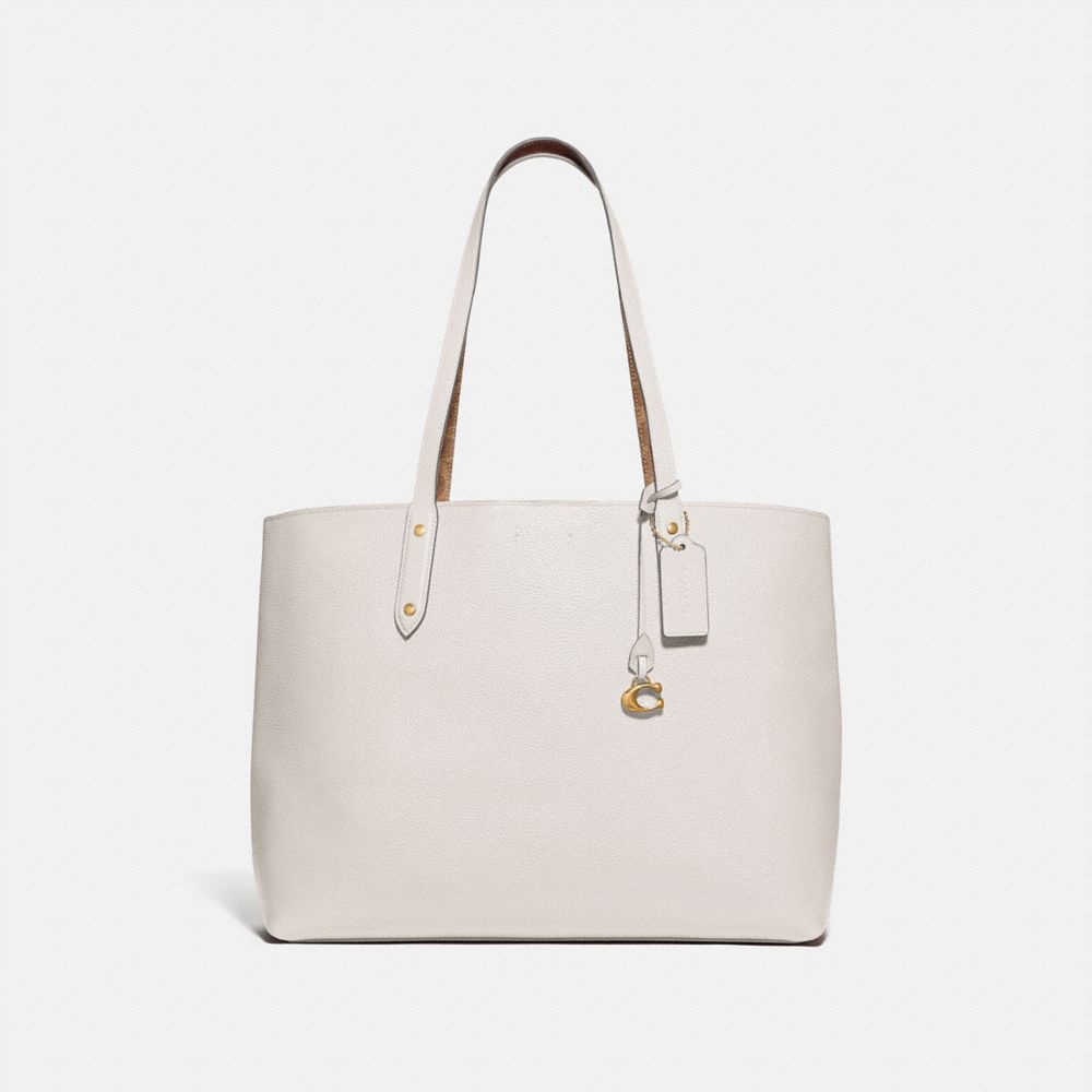 coach signature canvas tote