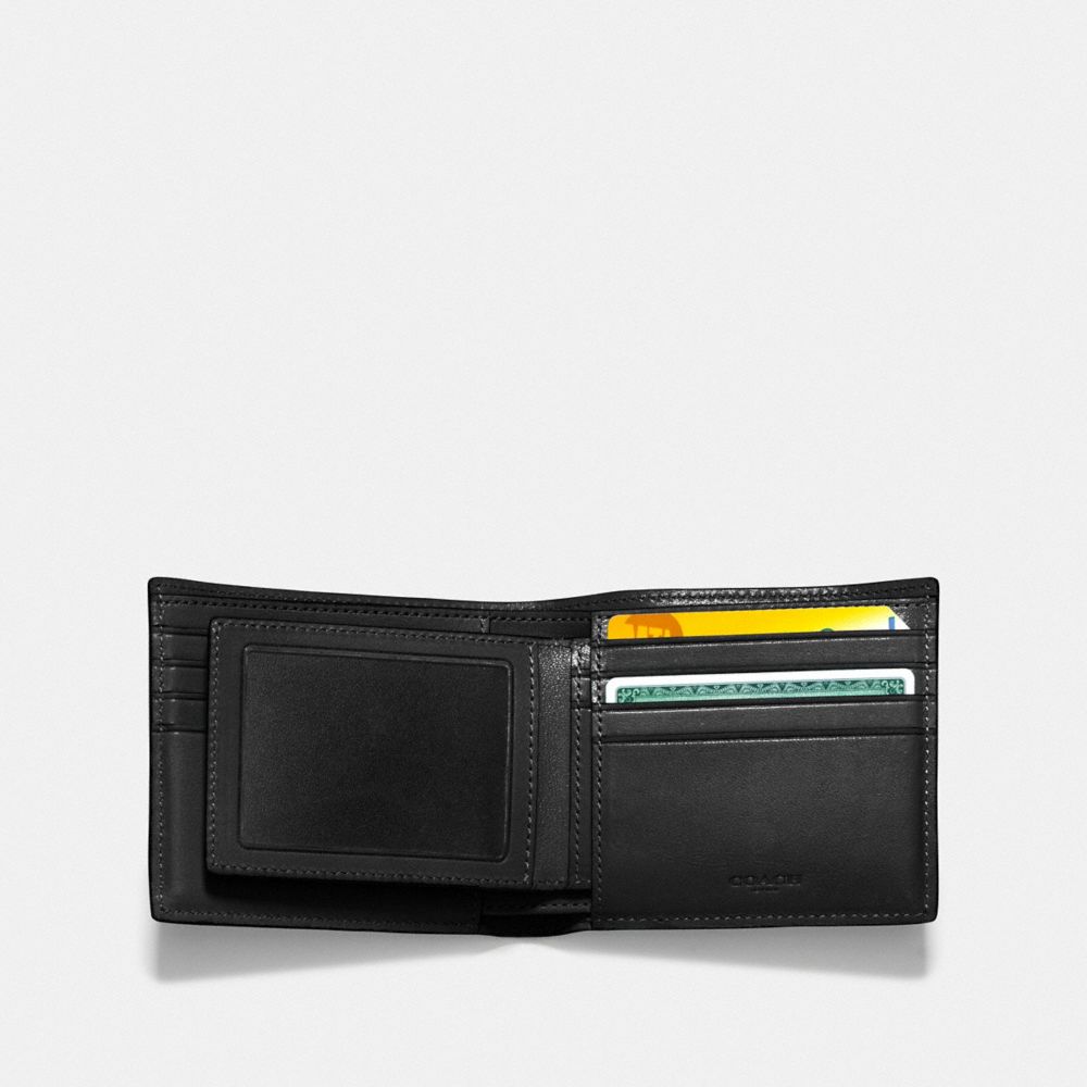 coach wallet with id window