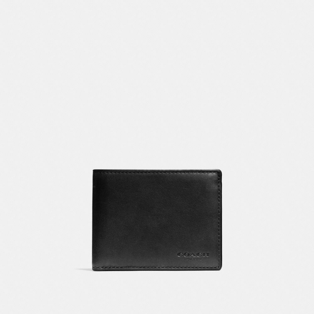 slim coach wallet