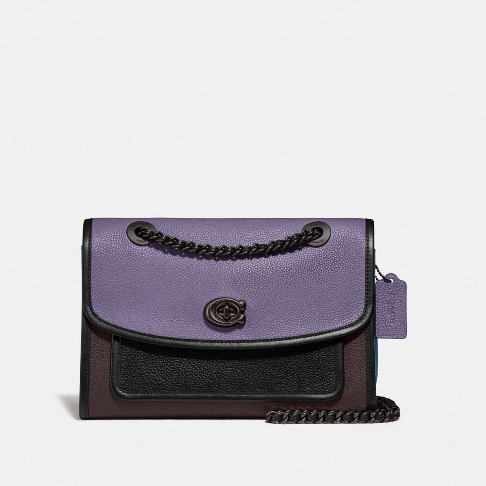 Coach Parker In Colorblock In Dusty Lavender Multi/pewter ModeSens
