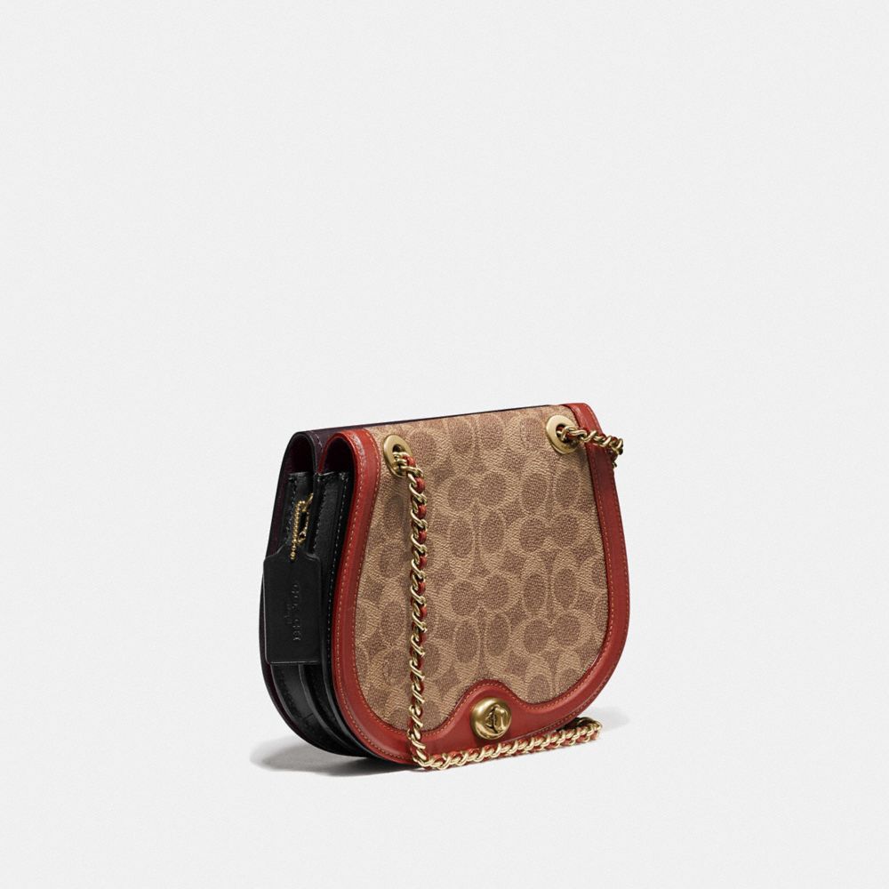coach saddle purse